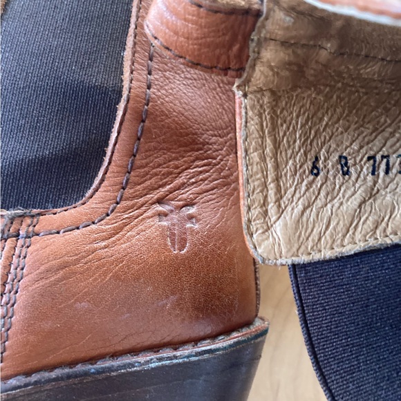 Frye | leather chelsea boots size 6 - Picture 6 of 6